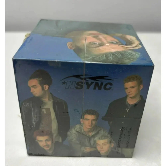 Other - Vintage NSYNC Collectible 3x3" Photo Cube Puzzle - Justin Timberlake, Lance Bass